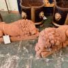 Terracotta lions